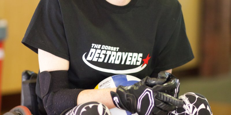 Dorset Woman Grace McGowan of The Dorset Destroyers is the face of national campaign to help more young people play Wheelchair Rugby