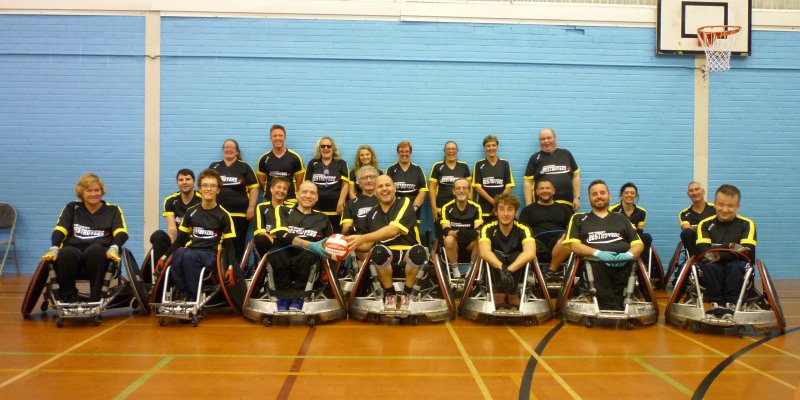 The Dorset Destroyers Wheelchair Rugby Club finally started in Super Series League