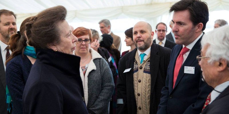 The Dorset Destroyers Wheelchair Rugby Club meet HRH Princess Anne