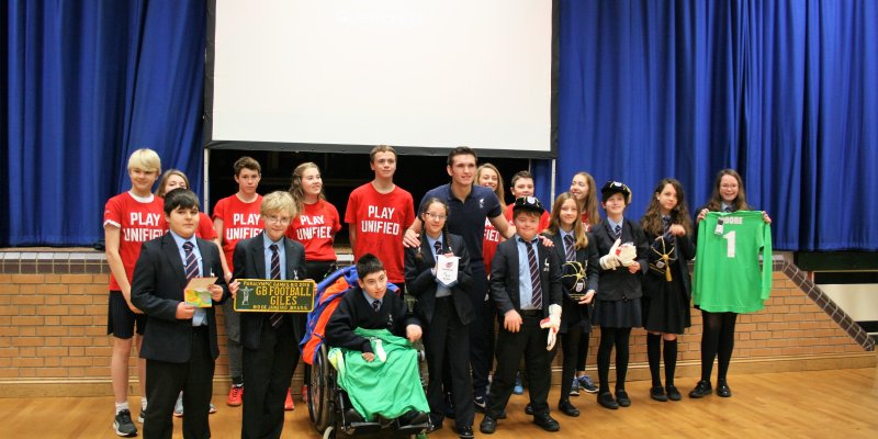 Gillingham School Play Unified Project – From Exeter to the House of Lords!
