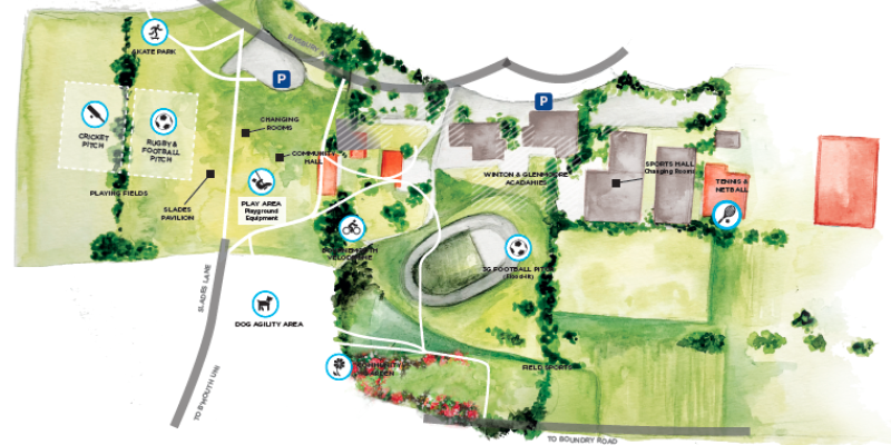 Slades Pavilion Update