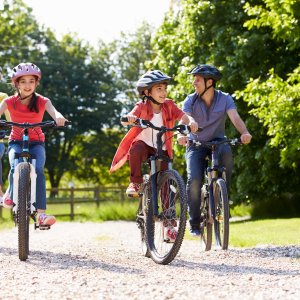 Cycling as a family positively impacts children's mental wellbeing
