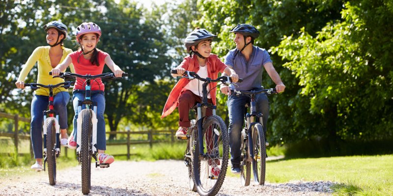 Cycling as a family positively impacts children's mental wellbeing