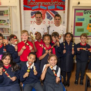 Brownlee Brothers Launch National Campaign to Build School Health Legacy
