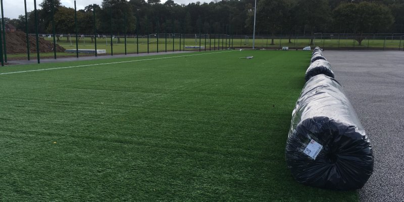 3G pitch nearing completion