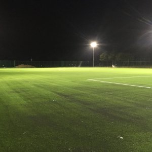 New FIFA standard 3G floodlit football pitch at Slades Park