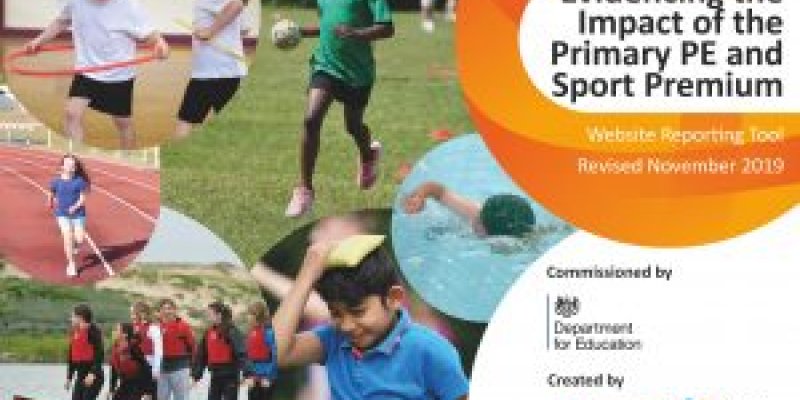 New Primary PE and School Sport Premium Template, 2019-20