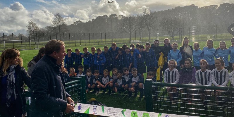 “It is great to have a facility like this in Bournemouth” - Harry Redknapp officially opens the new 3G football pitch at Slades Park
