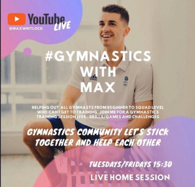 Gymnastics with Max